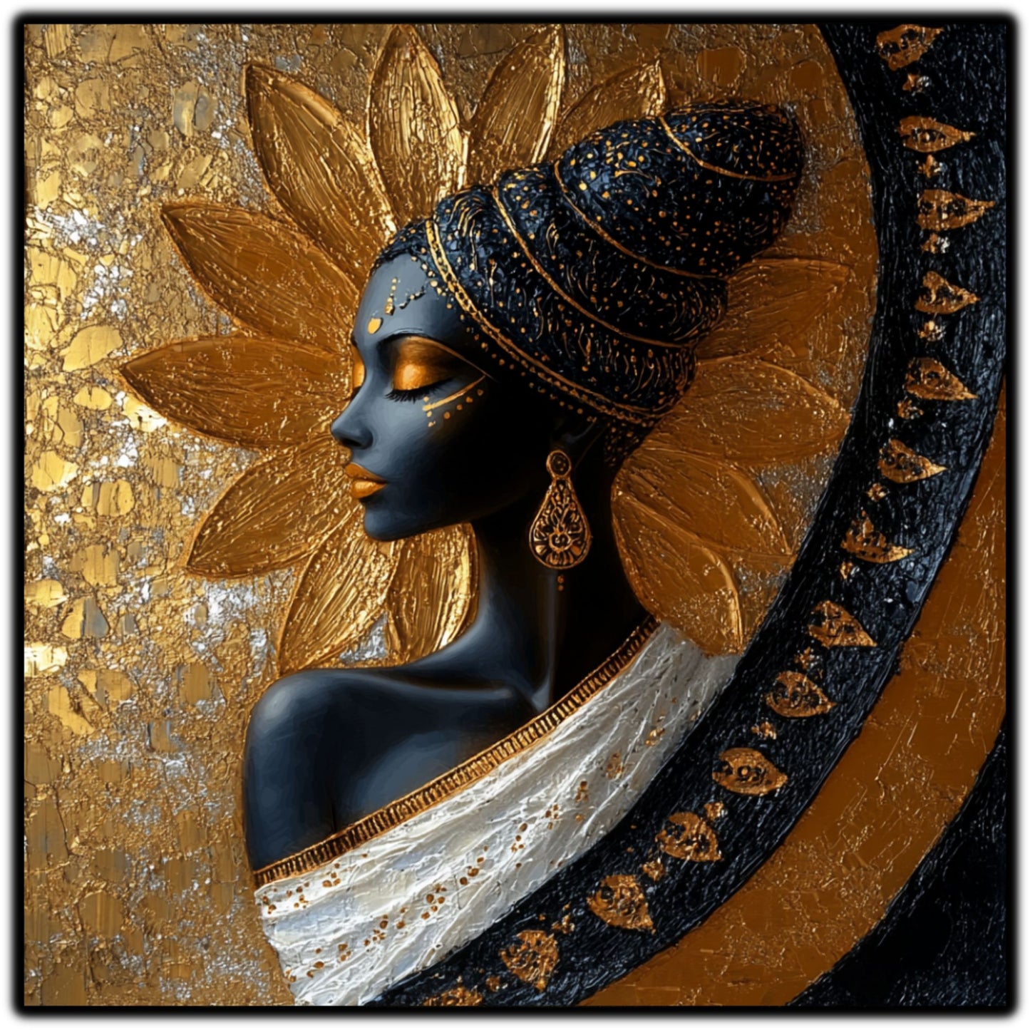 Tablou Sticla - Aurum Divinum - 03