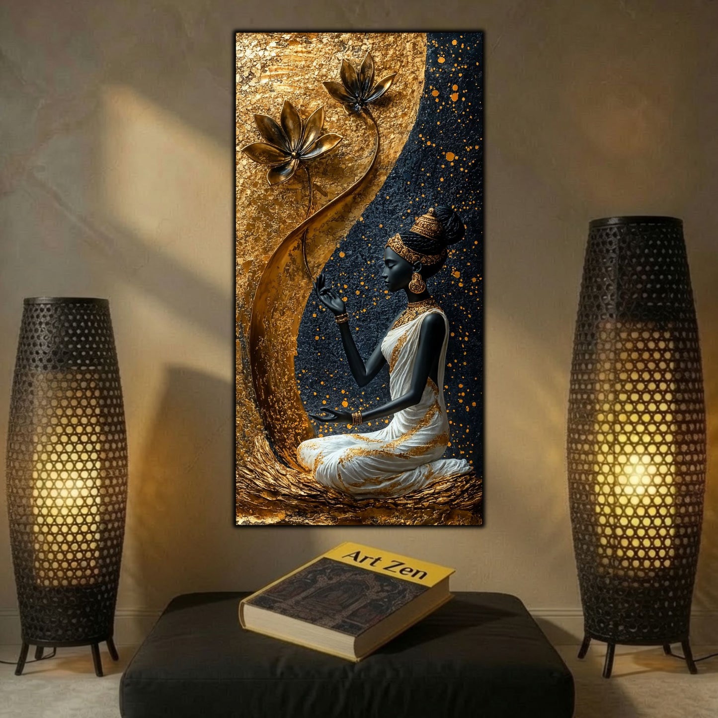 Tablou pentru living – Saffron Passage | Liquid Light