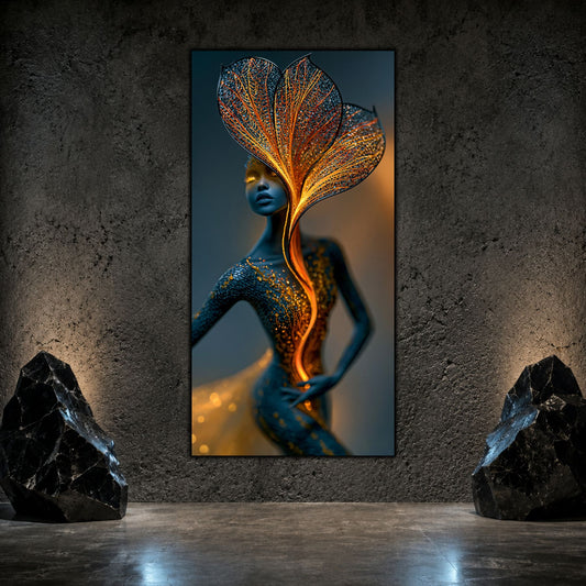 Tablou Abstract Living – The Gold Within