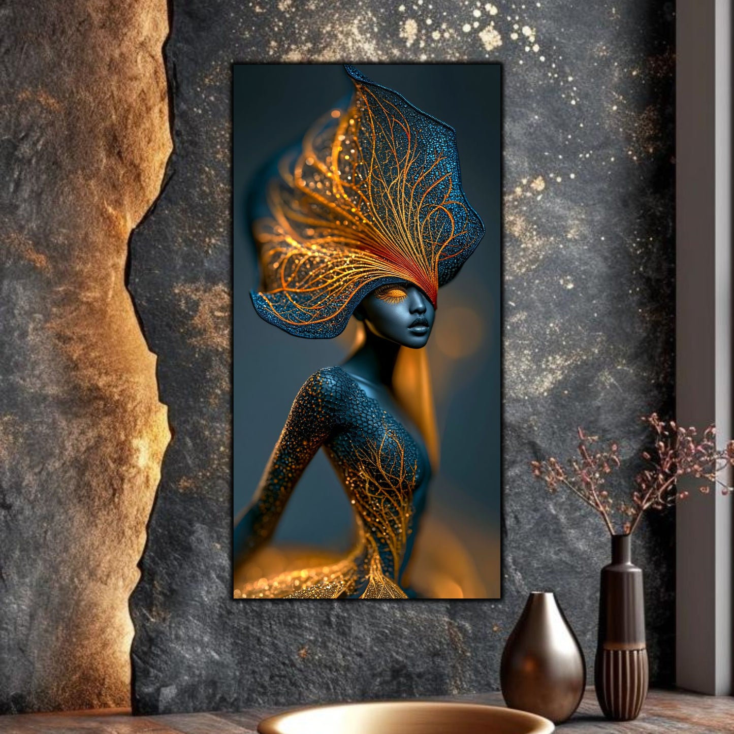 Tablou Abstract Living – Rooted in Light