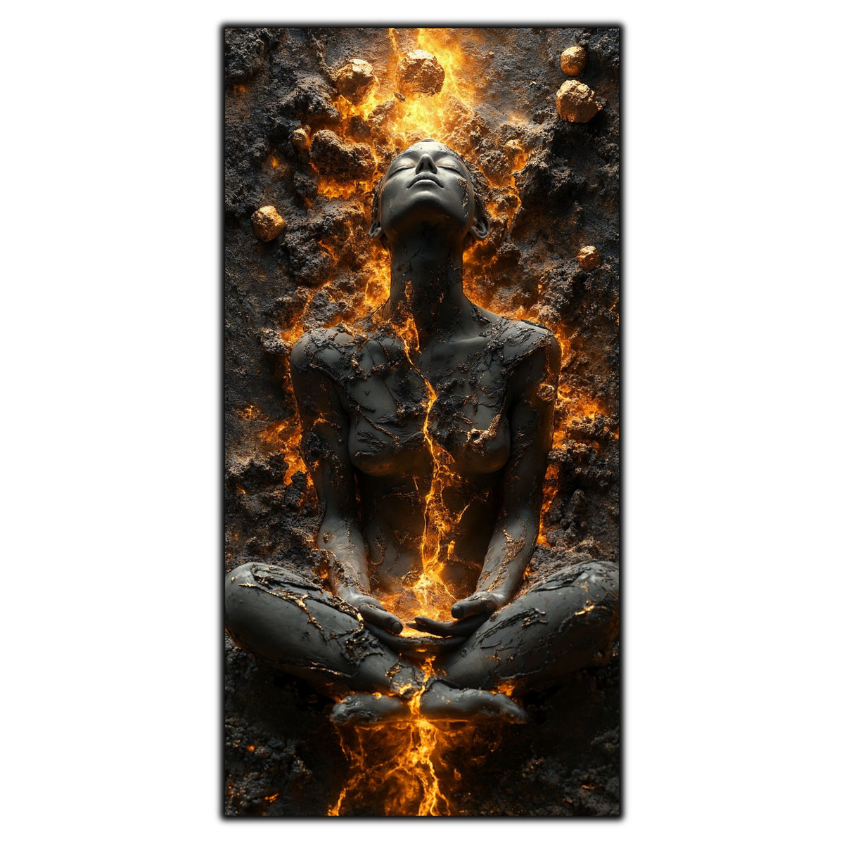 Tablou Modern Living – Erupție în tăcere