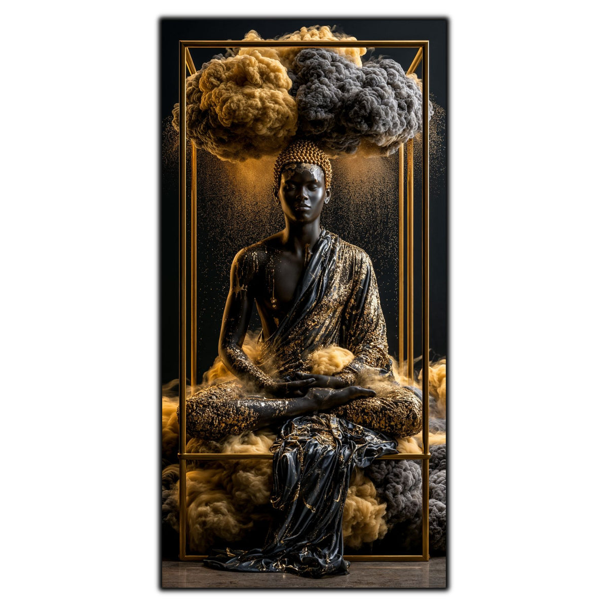 Tablou Abstract Modern – Paza sanctuarului de aur