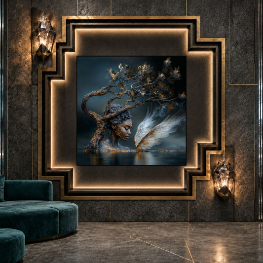 Tablou living Visul de sub Pin