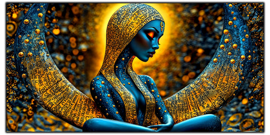 Tablou unicat din sticlă securizată Beyond Creation - No19