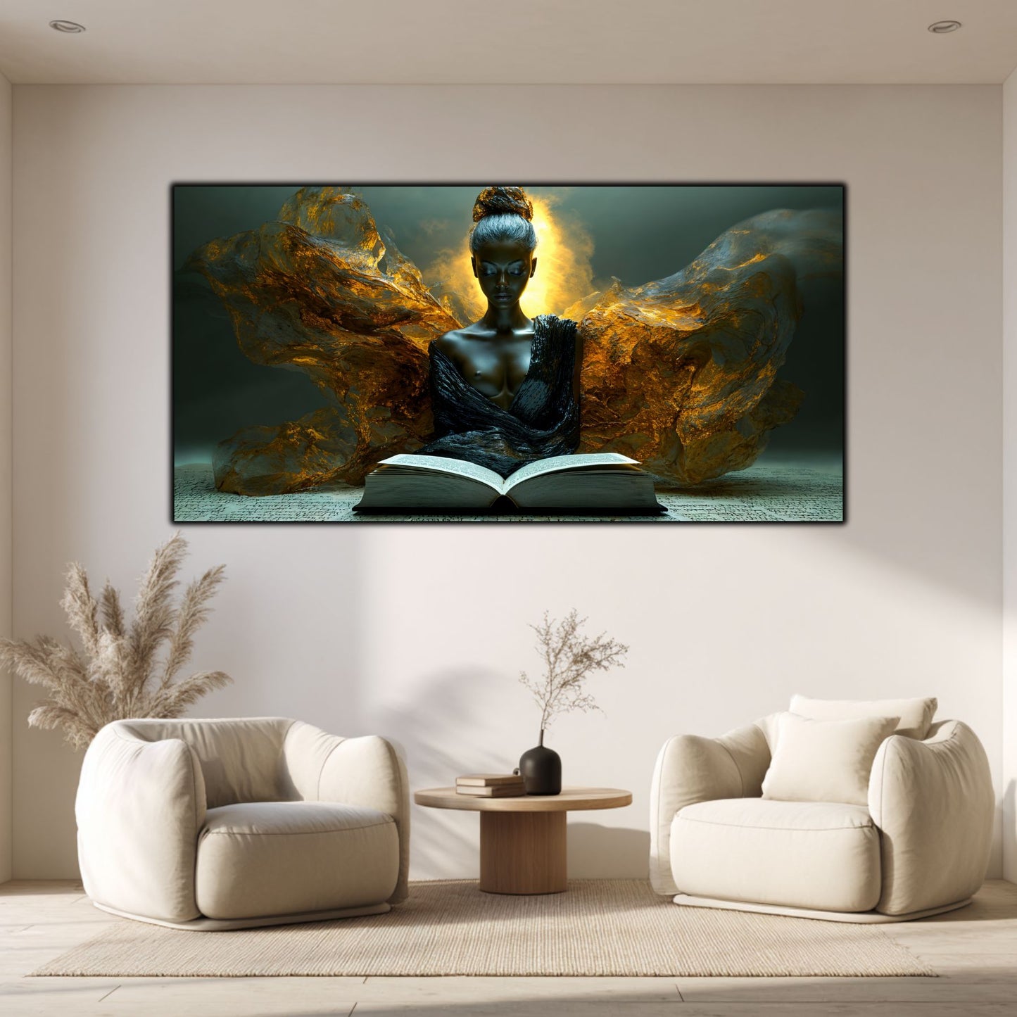 Tablou unicat din sticlă securizată Beyond Breath - No12