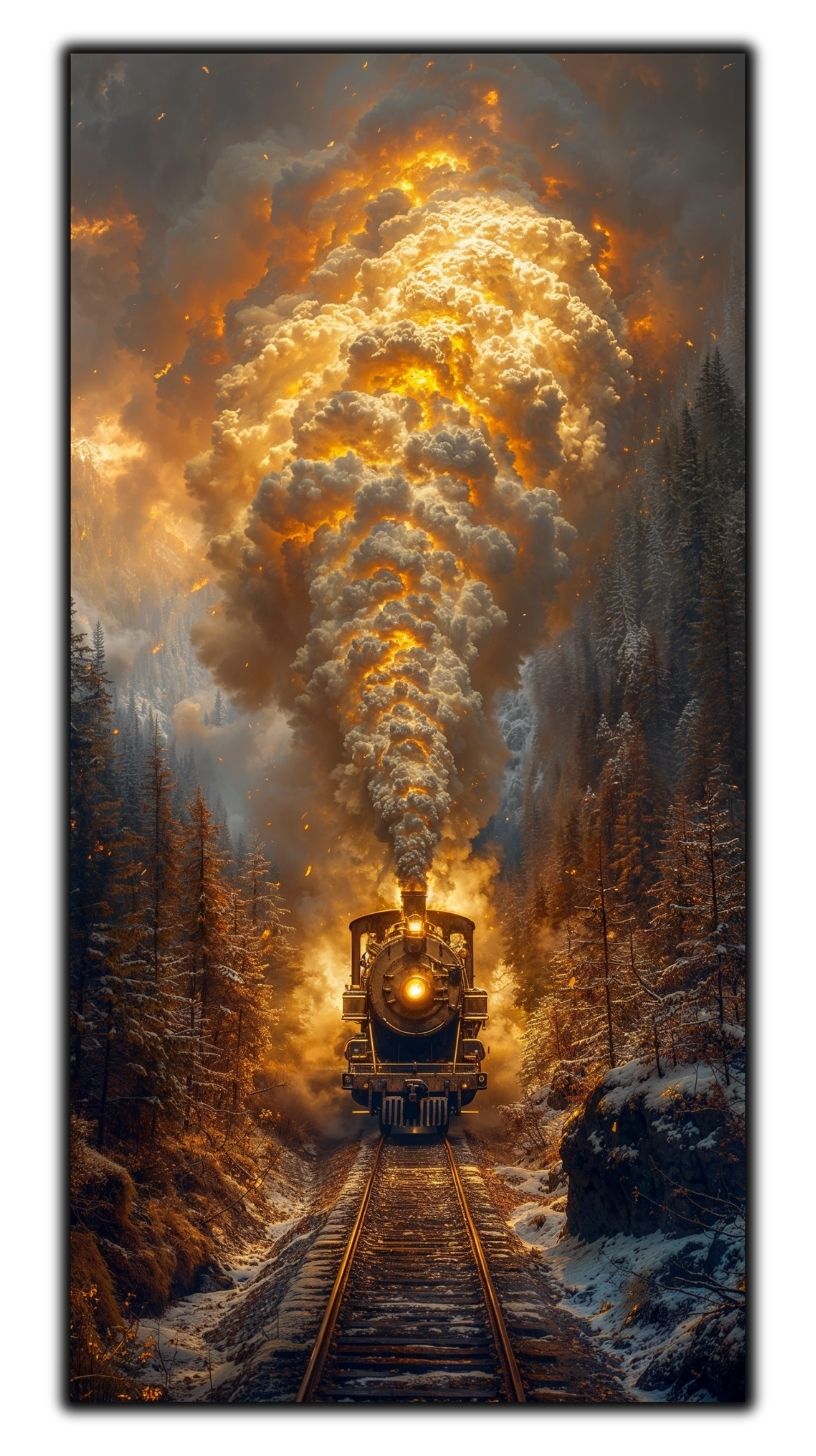 Tablou Sticla Securizata - Last Station - 09