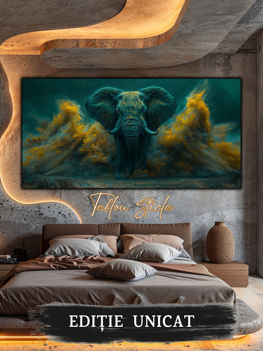 Magnific Titan - Tablou Sticla Securizata - 20