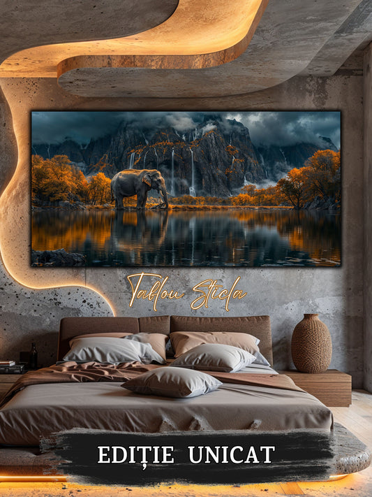 Magnific Titan - Tablou Sticla Securizata - 19