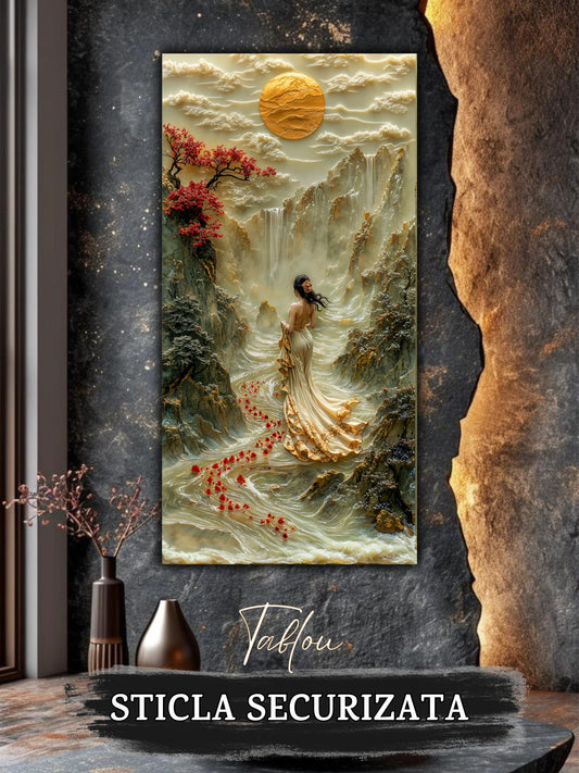 Tablou Sticla - Silk Road - 14