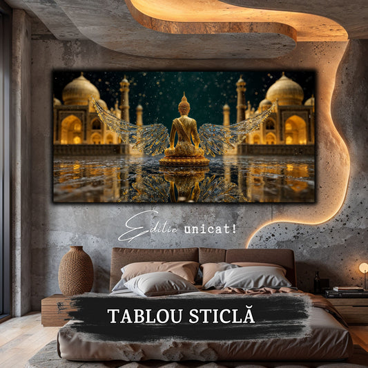 Tablou unicat pe sticla securizata - The Lost Temple - No 39