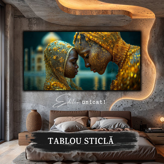 Tablou unicat pe sticla securizata - The Lost Temple - No 38