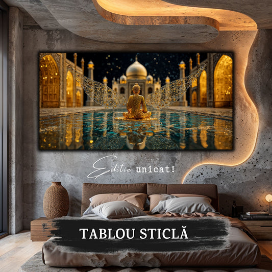 Tablou unicat pe sticla securizata - The Lost Temple - No 37