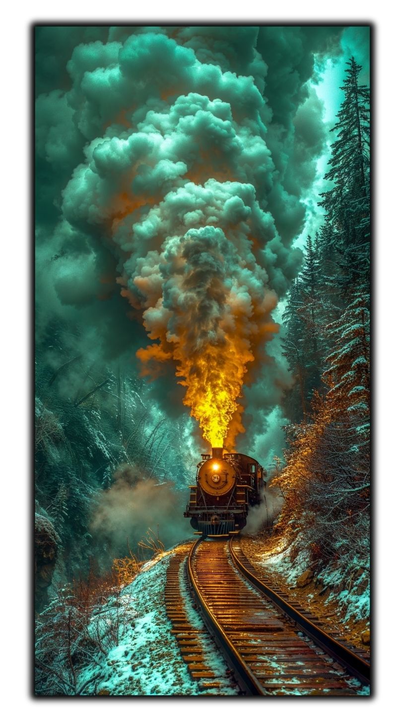 Tablou Sticla Securizata - Last Station - 02