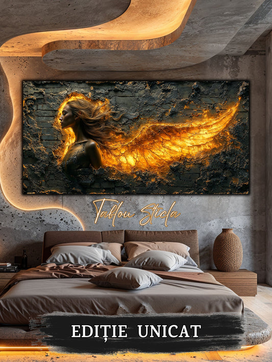 Zen Embers - Tablou Sticla Securizata - 08