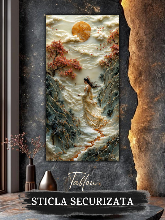 Tablou Sticla - Silk Road - 16