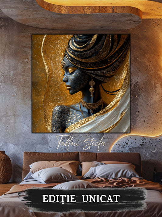 Tablou Sticla - Aurum Divinum - 09