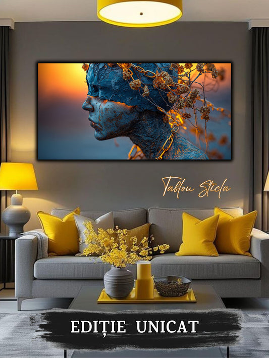 Tablou unicat pe sticla securizata - Let Go - No 14