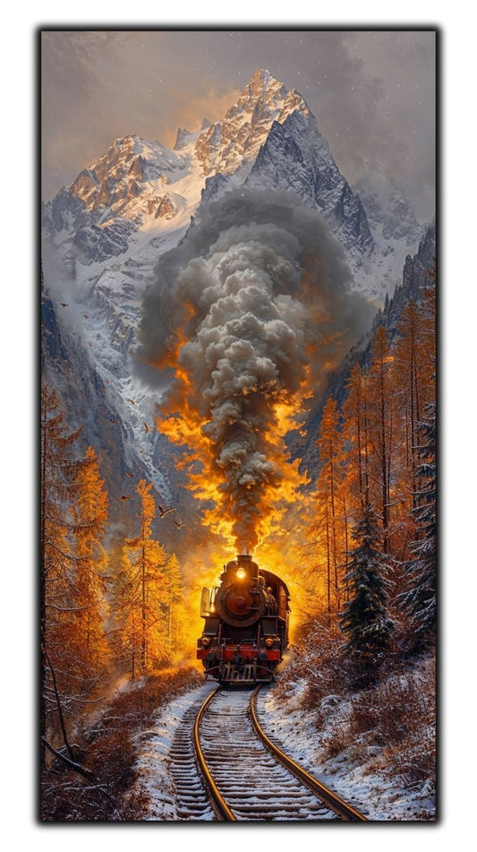 Tablou Sticla Securizata - Last Station - 01