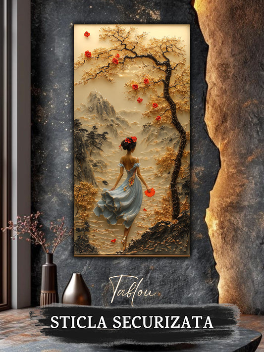 Tablou Sticla Securizata - Fragment of The Soul - 06