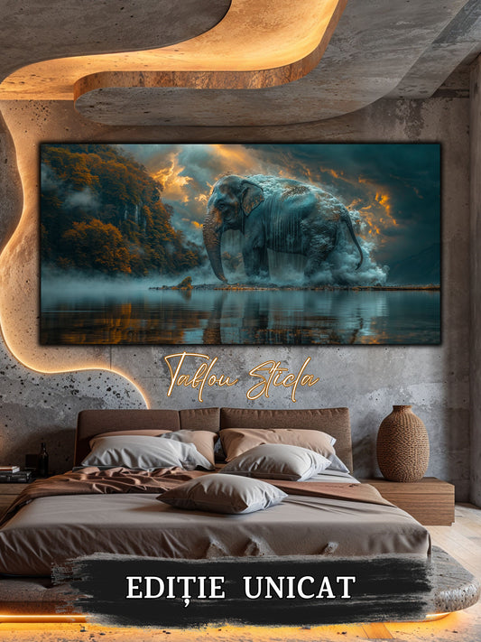 Magnific Titan - Tablou Sticla Securizata - 16