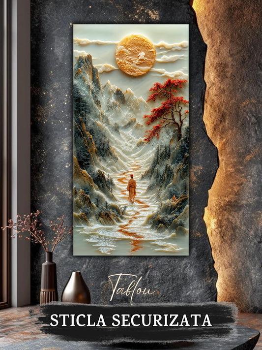 Tablou Sticla - Silk Road - 17