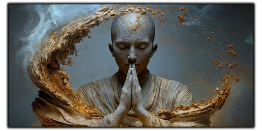 Tablou Decorativ pe Sticla Securizata – Ideal pt Dormitor si Living - Beyond Stardust No39