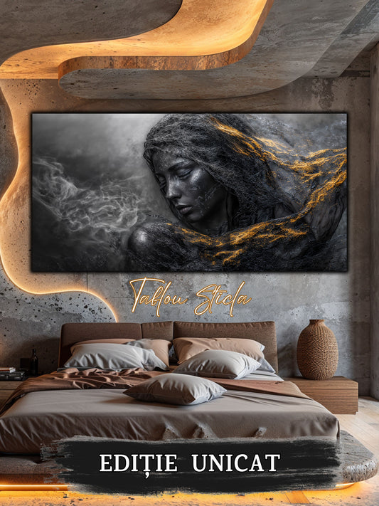 Tablou Sticla Securizata - Dark Shadows - 06