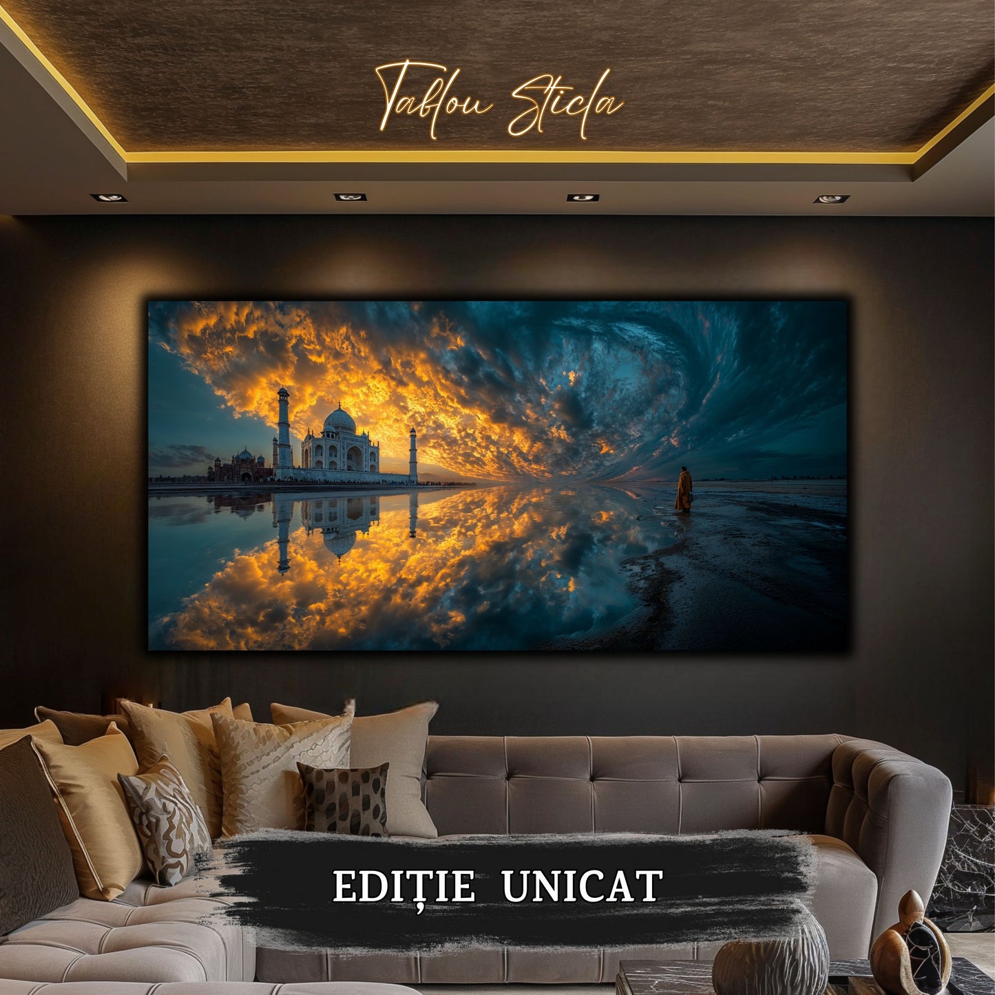 Eternal Sunset - Tablouri Decorative din Sticla - no09