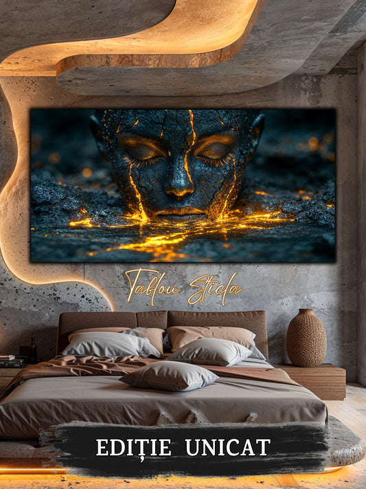 Zen Embers - Tablou Sticla Securizata - 14