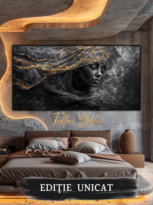 Tablou Sticla Securizata - Dark Shadows - 04