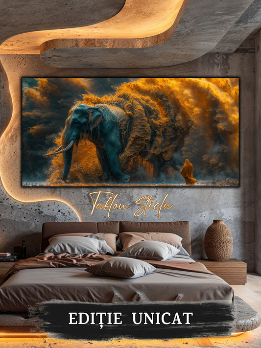 Magnific Titan - Tablou Sticla Securizata - 08