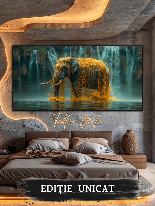 Magnific Titan - Tablou Sticla Securizata - 17