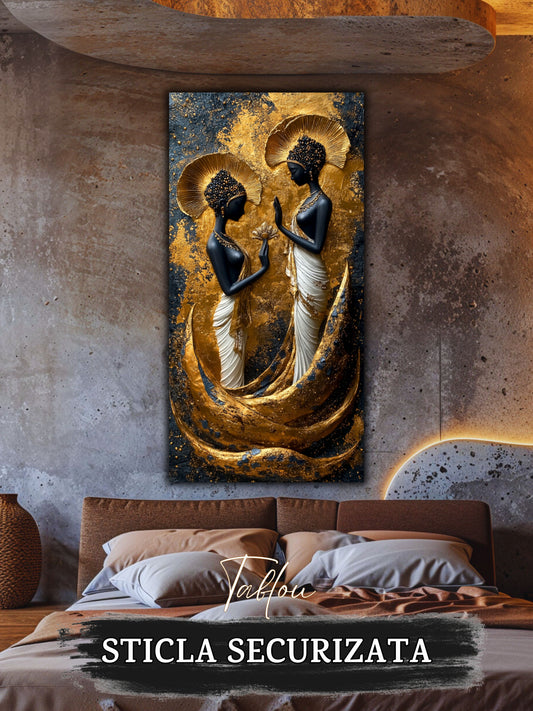 Tablou Sticla - Aurum Divinum - 17