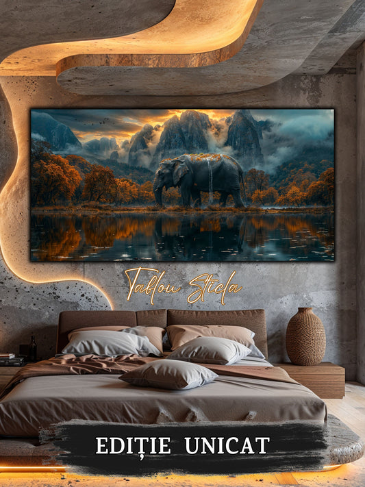 Magnific Titan - Tablou Sticla Securizata - 21