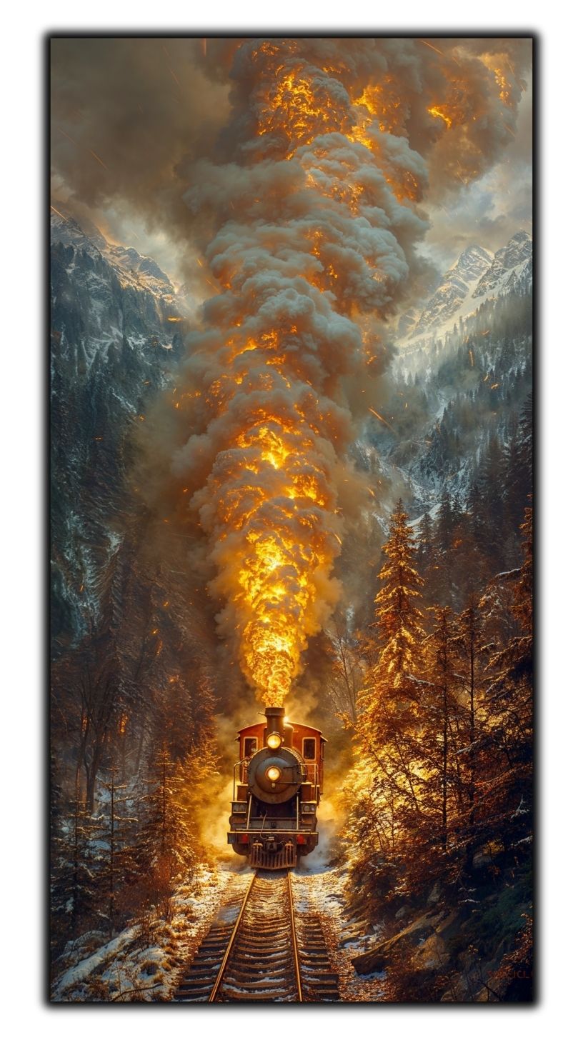 Tablou Sticla Securizata - Last Station - 06