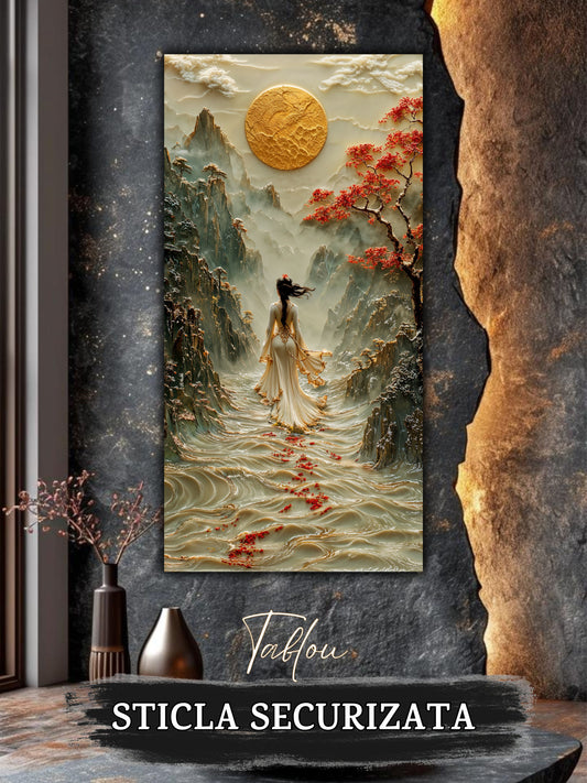 Tablou Sticla - Silk Road - 15