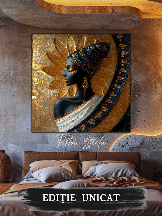 Tablou Sticla - Aurum Divinum - 03