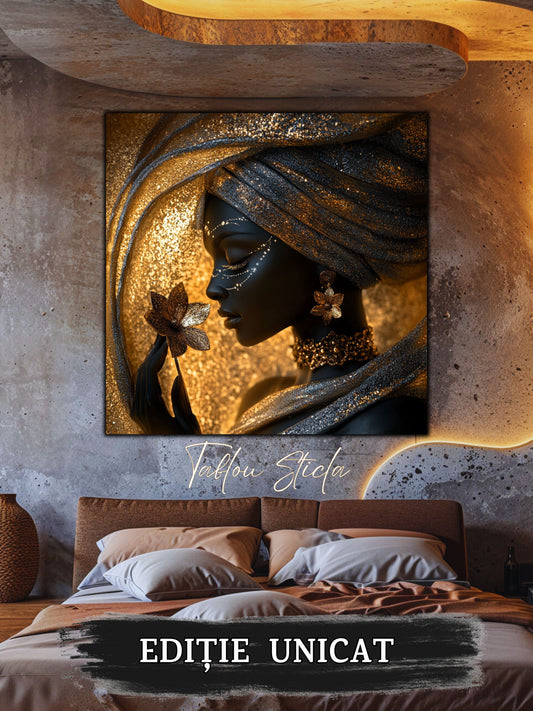 Tablou Sticla - Aurum Divinum - 11