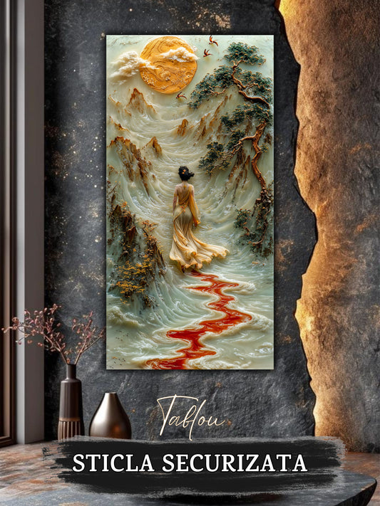 Tablou Sticla - Silk Road - 20