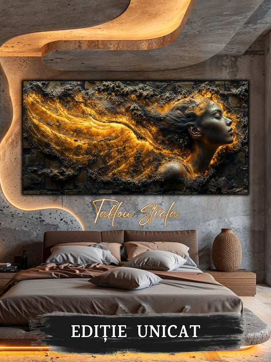 Zen Embers - Tablou Sticla Securizata - 12