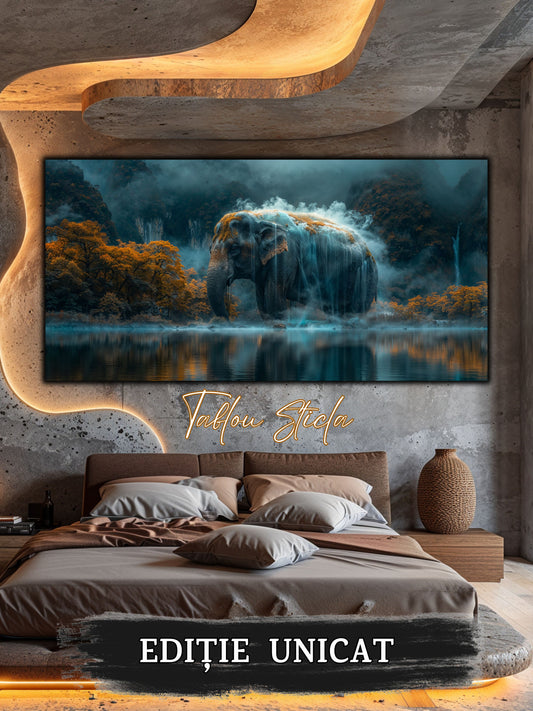 Magnific Titan - Tablou Sticla Securizata - 18