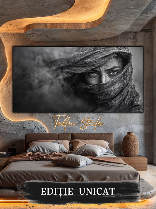 Tablou Sticla Securizata - Dark Shadows - 03