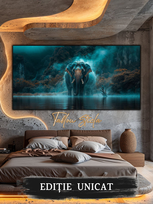 Magnific Titan - Tablou Sticla Securizata - 13