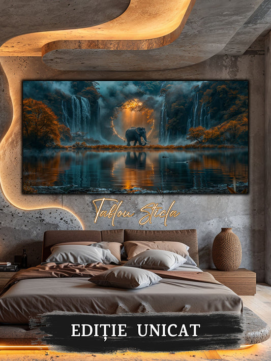 Magnific Titan - Tablou Sticla Securizata - 10