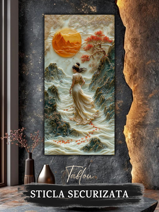 Tablou Sticla - Silk Road - 19