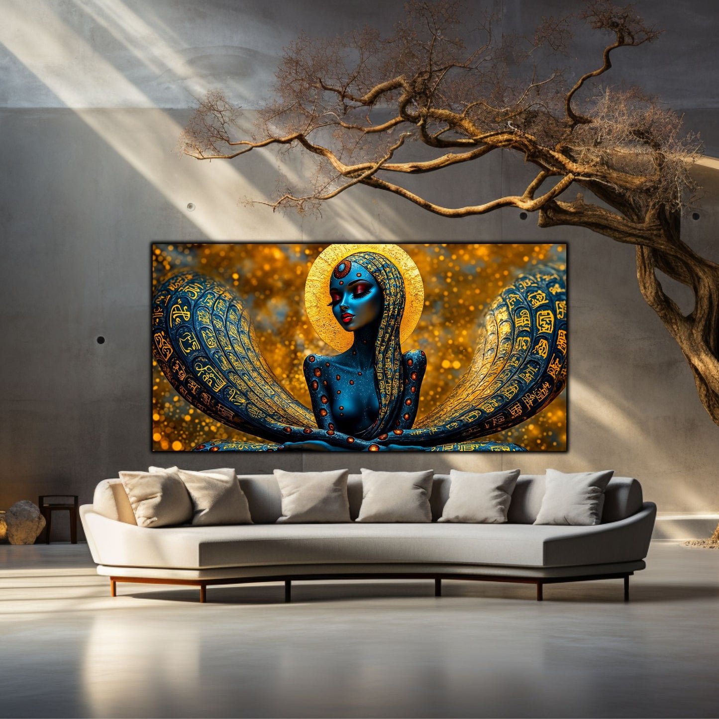 Tablou unicat din sticlă securizată Beyond Creation - No15