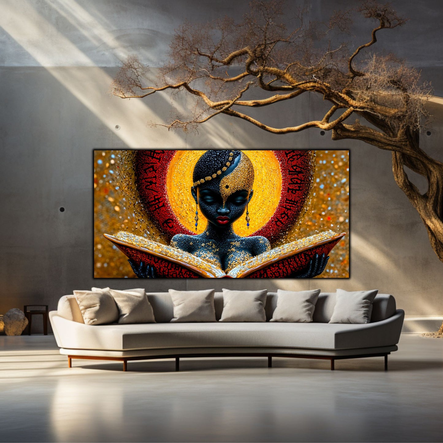 Tablou unicat din sticlă securizată Beyond Creation - No05