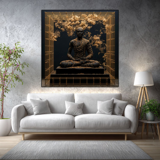 Tablou Abstract Modern – Paza sanctuarului de pulbere