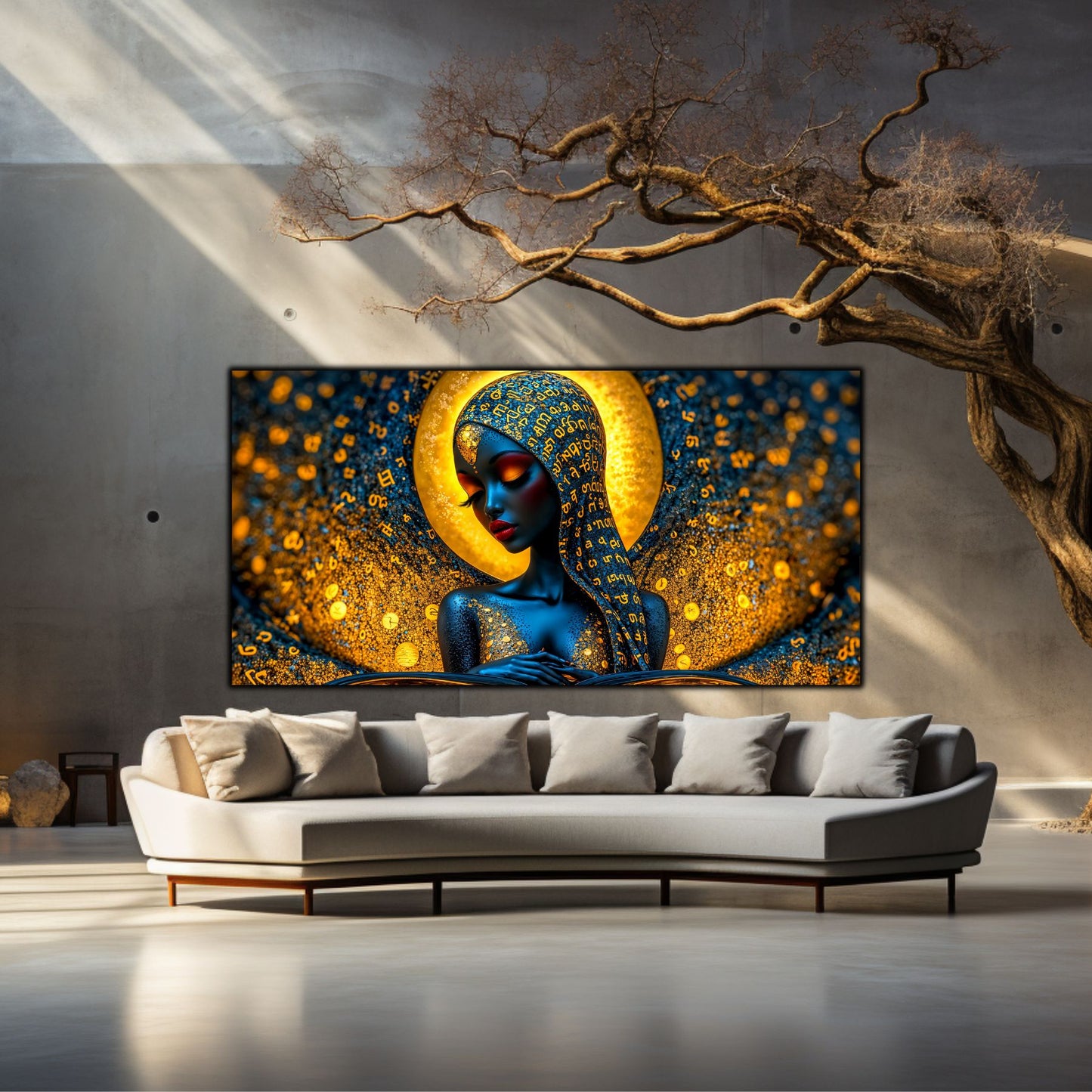 Tablou unicat din sticlă securizată Beyond Creation - No03