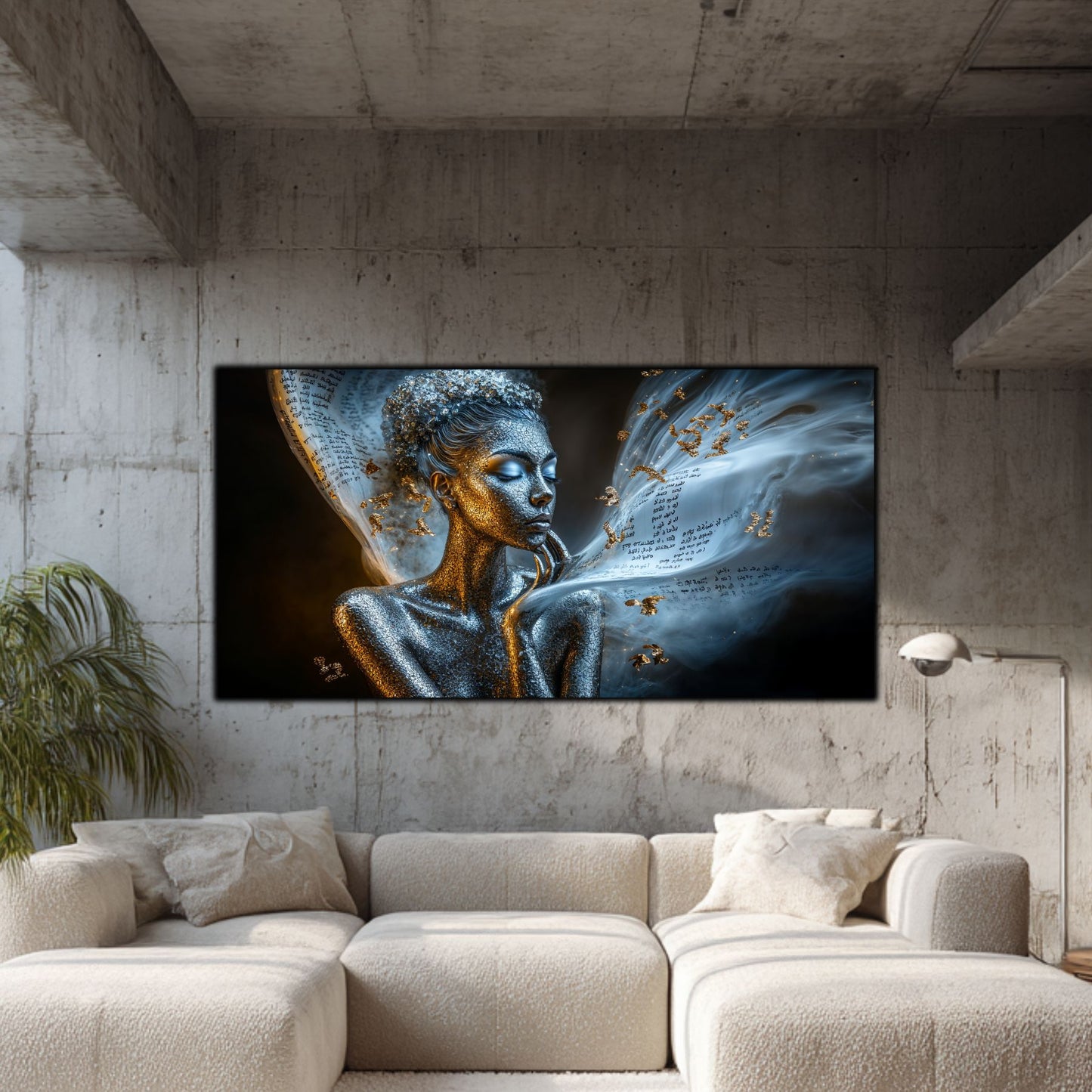 Beyond Meditation - Tablouri moderne pe sticla securizata pentru living contemporan NO13